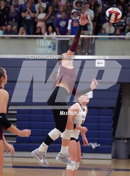 Thumbnail 1 in College Station vs. A&M Consolidated (UIL 5A Volleyball Division II Regional Final) photogallery.