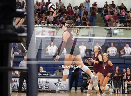 Thumbnail 3 in College Station vs. A&M Consolidated (UIL 5A Volleyball Division II Regional Final) photogallery.