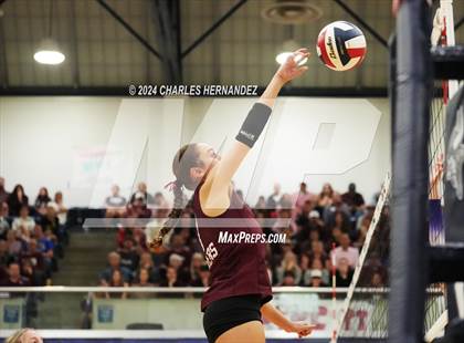 Thumbnail 2 in College Station vs. A&M Consolidated (UIL 5A Volleyball Division II Regional Final) photogallery.