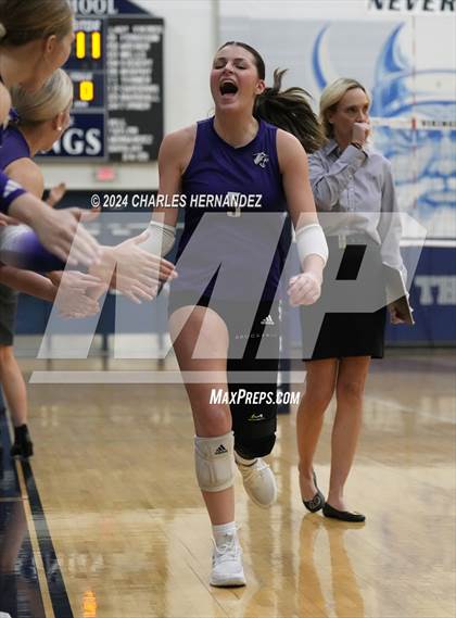 Thumbnail 2 in College Station vs. A&M Consolidated (UIL 5A Volleyball Division II Regional Final) photogallery.