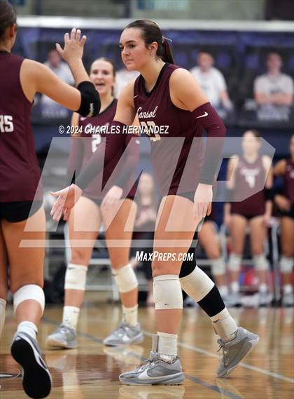 Thumbnail 1 in College Station vs. A&M Consolidated (UIL 5A Volleyball Division II Regional Final) photogallery.