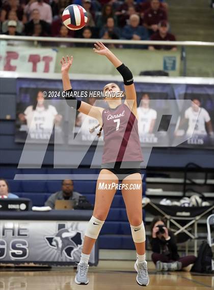 Thumbnail 2 in College Station vs. A&M Consolidated (UIL 5A Volleyball Division II Regional Final) photogallery.