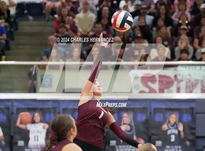 Thumbnail 2 in College Station vs. A&M Consolidated (UIL 5A Volleyball Division II Regional Final) photogallery.