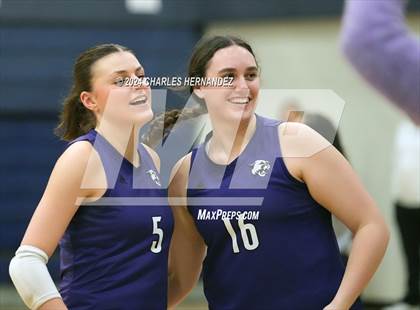 Thumbnail 1 in College Station vs. A&M Consolidated (UIL 5A Volleyball Division II Regional Final) photogallery.