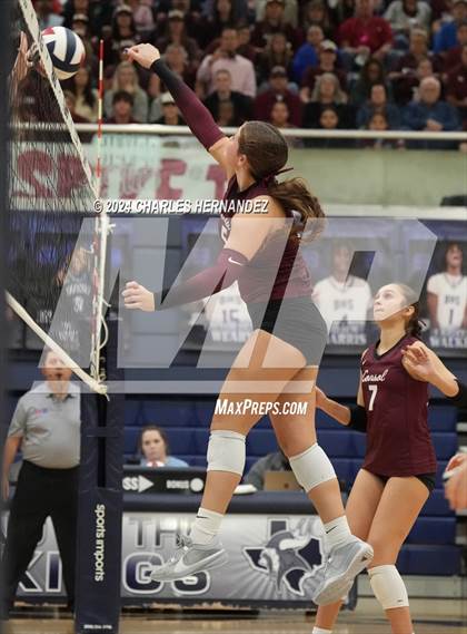Thumbnail 1 in College Station vs. A&M Consolidated (UIL 5A Volleyball Division II Regional Final) photogallery.