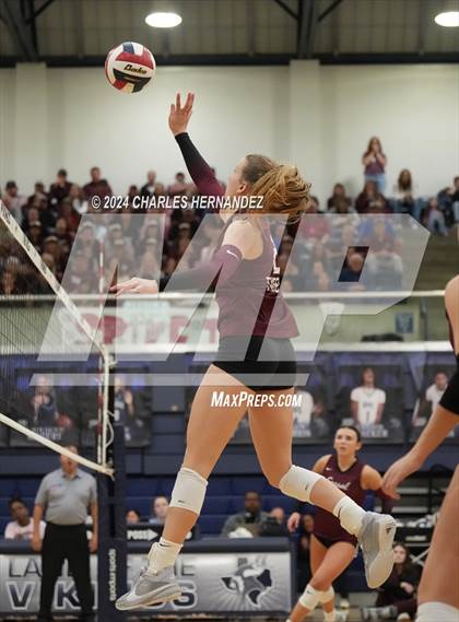Thumbnail 1 in College Station vs. A&M Consolidated (UIL 5A Volleyball Division II Regional Final) photogallery.