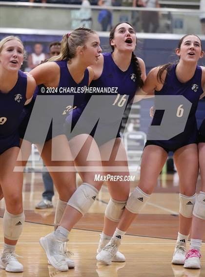 Thumbnail 3 in College Station vs. A&M Consolidated (UIL 5A Volleyball Division II Regional Final) photogallery.