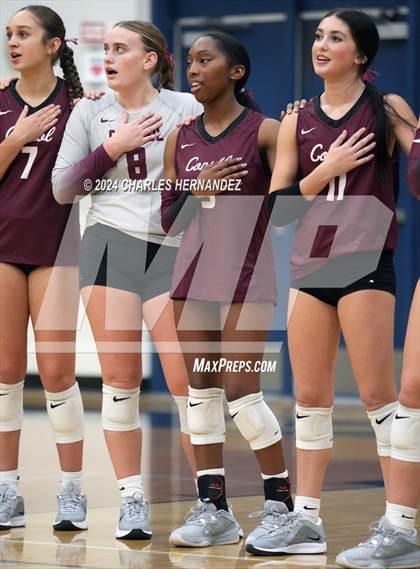 Thumbnail 2 in College Station vs. A&M Consolidated (UIL 5A Volleyball Division II Regional Final) photogallery.