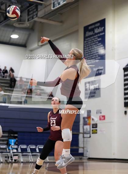 Thumbnail 1 in College Station vs. A&M Consolidated (UIL 5A Volleyball Division II Regional Final) photogallery.