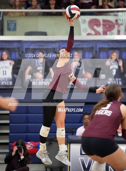 Thumbnail 1 in College Station vs. A&M Consolidated (UIL 5A Volleyball Division II Regional Final) photogallery.