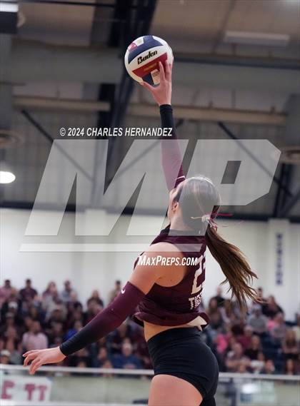 Thumbnail 2 in College Station vs. A&M Consolidated (UIL 5A Volleyball Division II Regional Final) photogallery.