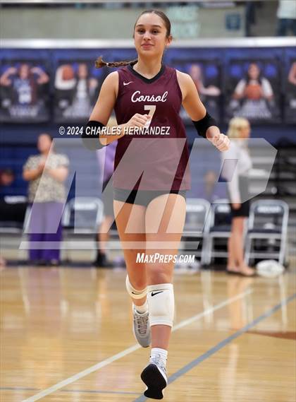 Thumbnail 3 in College Station vs. A&M Consolidated (UIL 5A Volleyball Division II Regional Final) photogallery.