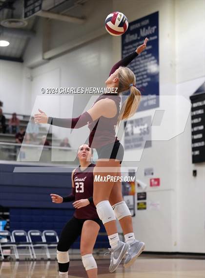 Thumbnail 1 in College Station vs. A&M Consolidated (UIL 5A Volleyball Division II Regional Final) photogallery.