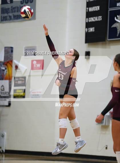 Thumbnail 3 in College Station vs. A&M Consolidated (UIL 5A Volleyball Division II Regional Final) photogallery.