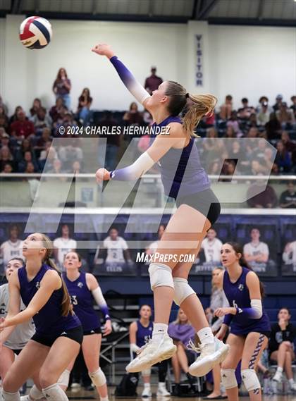 Thumbnail 1 in College Station vs. A&M Consolidated (UIL 5A Volleyball Division II Regional Final) photogallery.