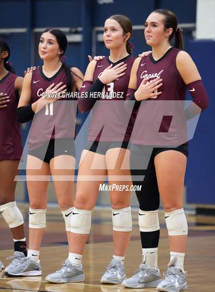 Thumbnail 3 in College Station vs. A&M Consolidated (UIL 5A Volleyball Division II Regional Final) photogallery.