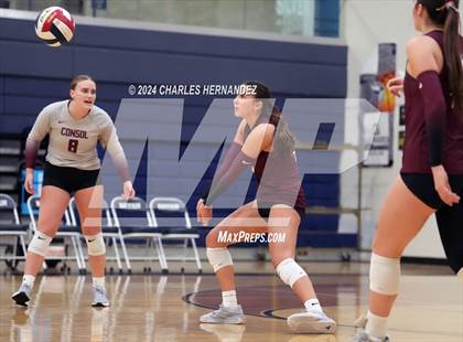 Thumbnail 3 in College Station vs. A&M Consolidated (UIL 5A Volleyball Division II Regional Final) photogallery.