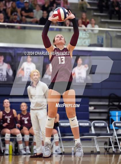 Thumbnail 3 in College Station vs. A&M Consolidated (UIL 5A Volleyball Division II Regional Final) photogallery.