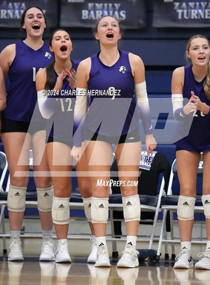 Thumbnail 3 in College Station vs. A&M Consolidated (UIL 5A Volleyball Division II Regional Final) photogallery.