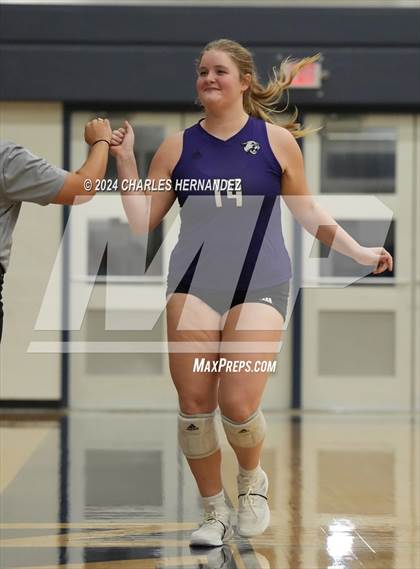 Thumbnail 1 in College Station vs. A&M Consolidated (UIL 5A Volleyball Division II Regional Final) photogallery.