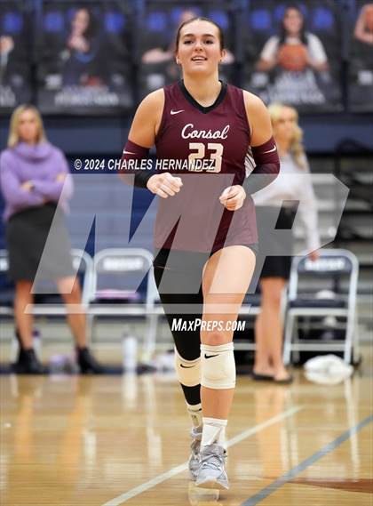 Thumbnail 3 in College Station vs. A&M Consolidated (UIL 5A Volleyball Division II Regional Final) photogallery.