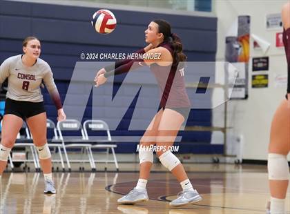 Thumbnail 1 in College Station vs. A&M Consolidated (UIL 5A Volleyball Division II Regional Final) photogallery.