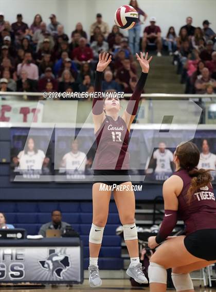 Thumbnail 1 in College Station vs. A&M Consolidated (UIL 5A Volleyball Division II Regional Final) photogallery.