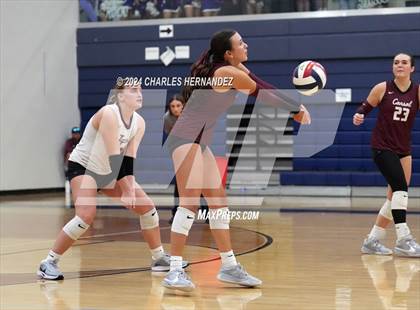 Thumbnail 3 in College Station vs. A&M Consolidated (UIL 5A Volleyball Division II Regional Final) photogallery.