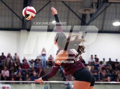 Thumbnail 2 in College Station vs. A&M Consolidated (UIL 5A Volleyball Division II Regional Final) photogallery.