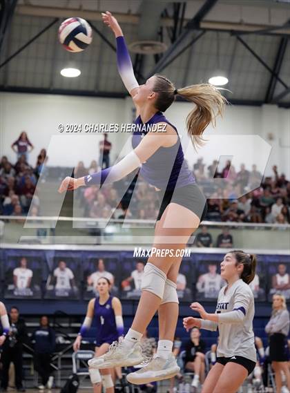 Thumbnail 2 in College Station vs. A&M Consolidated (UIL 5A Volleyball Division II Regional Final) photogallery.