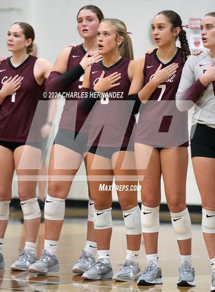 Thumbnail 2 in College Station vs. A&M Consolidated (UIL 5A Volleyball Division II Regional Final) photogallery.