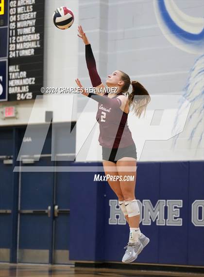 Thumbnail 2 in College Station vs. A&M Consolidated (UIL 5A Volleyball Division II Regional Final) photogallery.