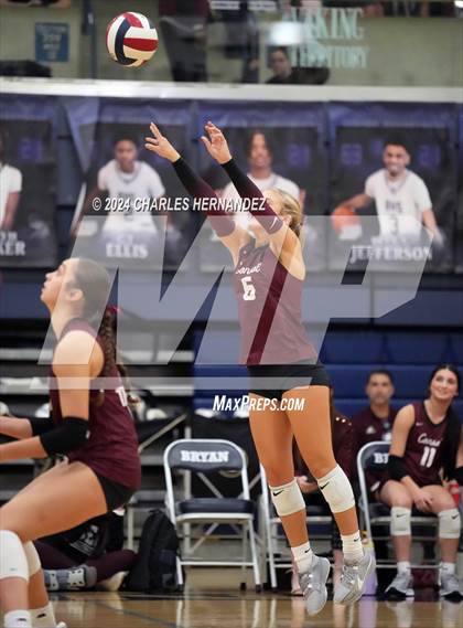 Thumbnail 2 in College Station vs. A&M Consolidated (UIL 5A Volleyball Division II Regional Final) photogallery.