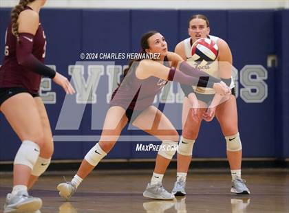 Thumbnail 2 in College Station vs. A&M Consolidated (UIL 5A Volleyball Division II Regional Final) photogallery.