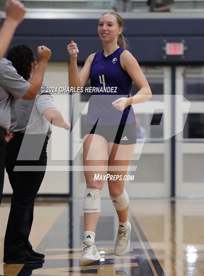 Thumbnail 1 in College Station vs. A&M Consolidated (UIL 5A Volleyball Division II Regional Final) photogallery.