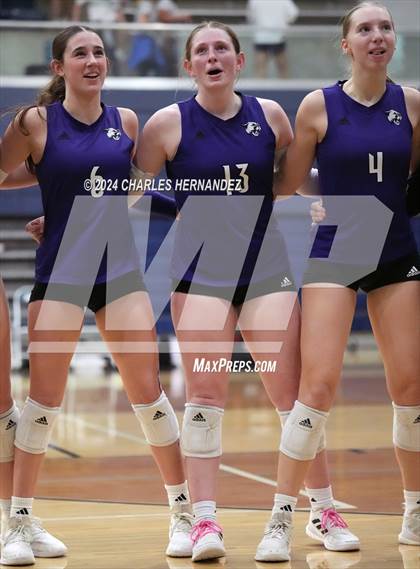 Thumbnail 1 in College Station vs. A&M Consolidated (UIL 5A Volleyball Division II Regional Final) photogallery.