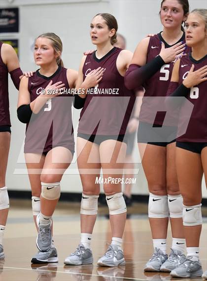 Thumbnail 1 in College Station vs. A&M Consolidated (UIL 5A Volleyball Division II Regional Final) photogallery.