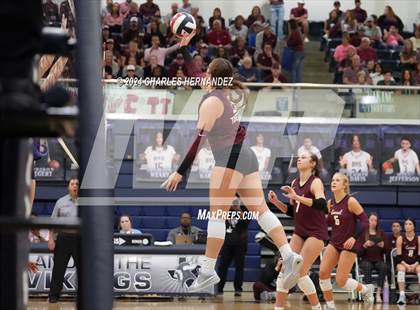 Thumbnail 2 in College Station vs. A&M Consolidated (UIL 5A Volleyball Division II Regional Final) photogallery.