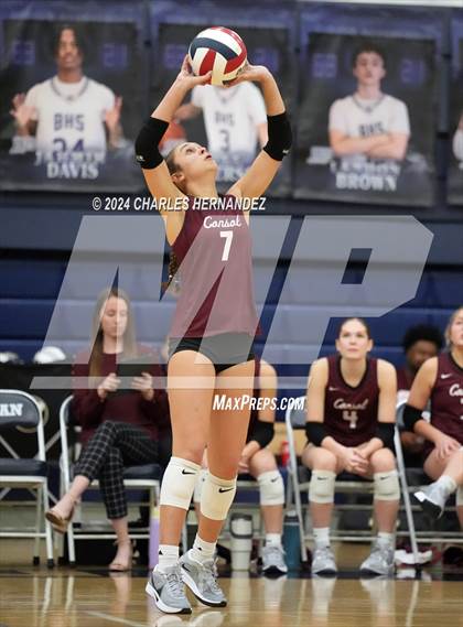Thumbnail 2 in College Station vs. A&M Consolidated (UIL 5A Volleyball Division II Regional Final) photogallery.