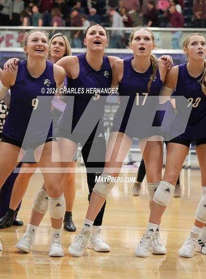 Thumbnail 2 in College Station vs. A&M Consolidated (UIL 5A Volleyball Division II Regional Final) photogallery.