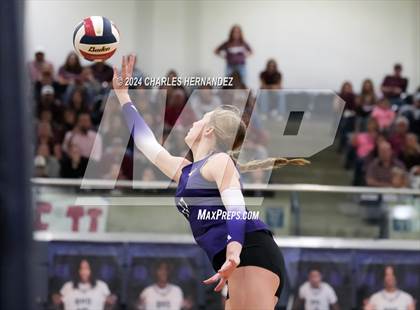 Thumbnail 1 in College Station vs. A&M Consolidated (UIL 5A Volleyball Division II Regional Final) photogallery.