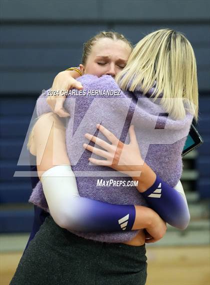 Thumbnail 3 in College Station vs. A&M Consolidated (UIL 5A Volleyball Division II Regional Final) photogallery.