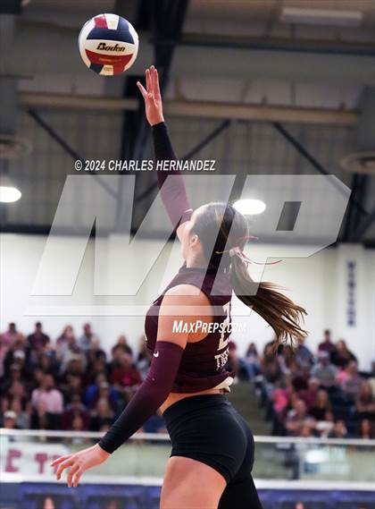 Thumbnail 1 in College Station vs. A&M Consolidated (UIL 5A Volleyball Division II Regional Final) photogallery.