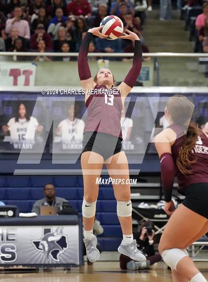 Thumbnail 2 in College Station vs. A&M Consolidated (UIL 5A Volleyball Division II Regional Final) photogallery.