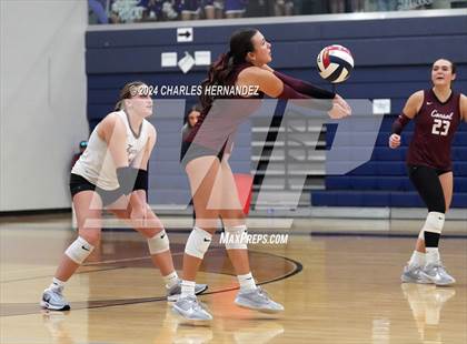 Thumbnail 1 in College Station vs. A&M Consolidated (UIL 5A Volleyball Division II Regional Final) photogallery.