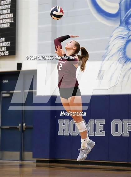 Thumbnail 3 in College Station vs. A&M Consolidated (UIL 5A Volleyball Division II Regional Final) photogallery.
