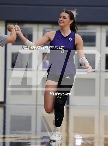 Thumbnail 2 in College Station vs. A&M Consolidated (UIL 5A Volleyball Division II Regional Final) photogallery.