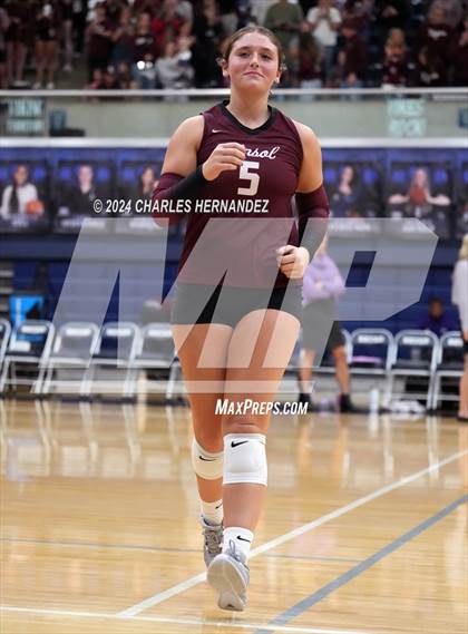 Thumbnail 1 in College Station vs. A&M Consolidated (UIL 5A Volleyball Division II Regional Final) photogallery.