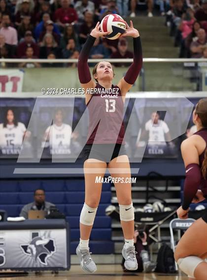 Thumbnail 2 in College Station vs. A&M Consolidated (UIL 5A Volleyball Division II Regional Final) photogallery.