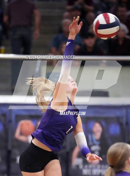 Thumbnail 1 in College Station vs. A&M Consolidated (UIL 5A Volleyball Division II Regional Final) photogallery.